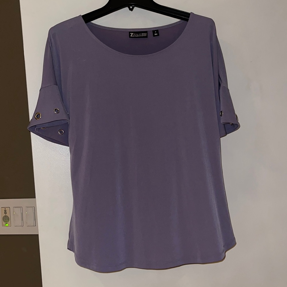 New York and company purple blouse